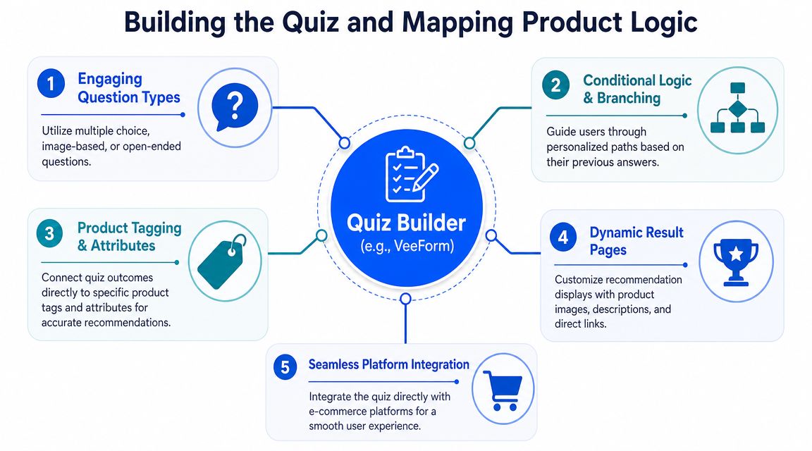 Building the Quiz and Mapping Product Logic